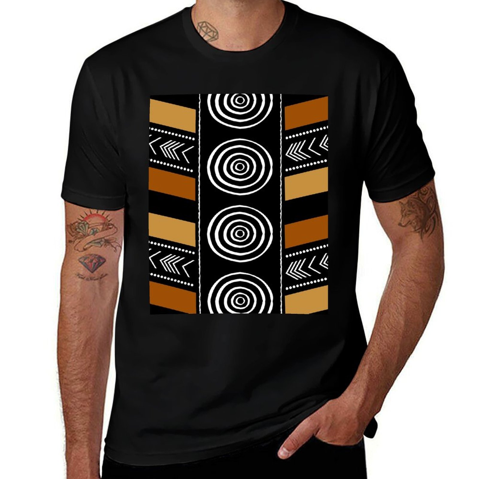 African Mud Cloth Artistry Art - Mudcloth Print Top 评论和价格