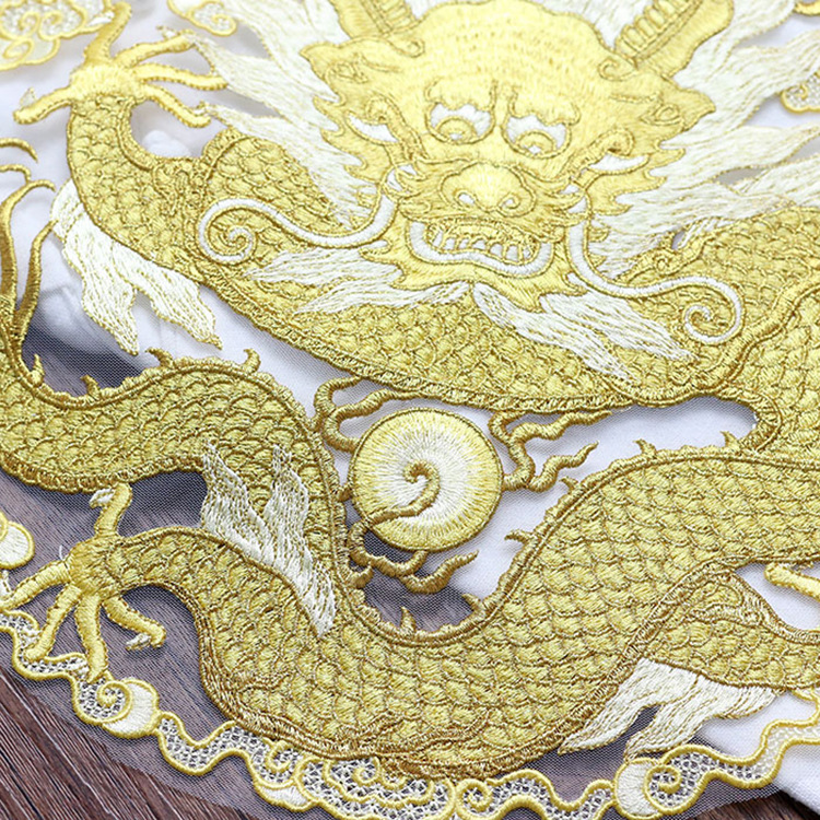 Golden thread dragon circular  - Ethnic Fashion Clothing 评论和价格