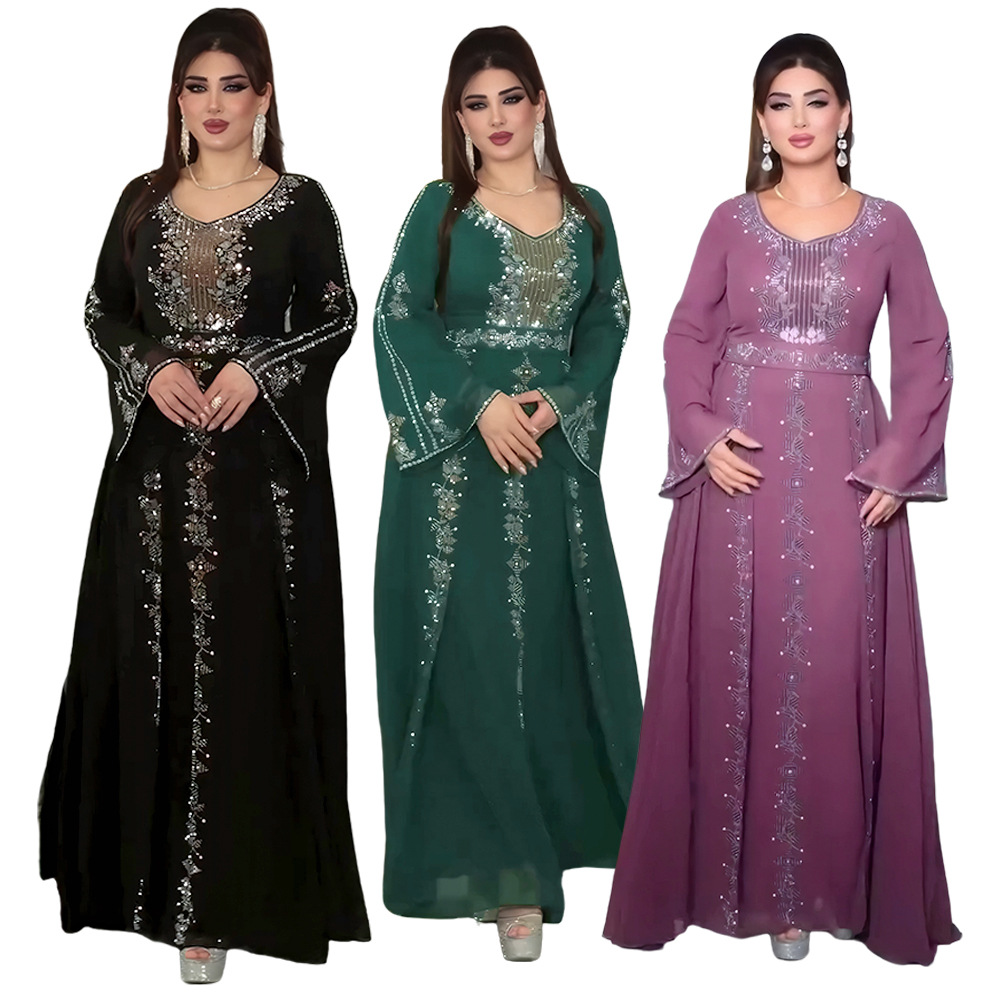 2025 Abayas For Women Dubai Lu - Ethnic Gown 评论和价格