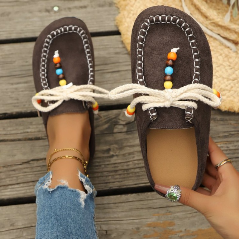 Women 2026 New Slip-On Loafers - Ethnic Fashion For Women 评论和价格
