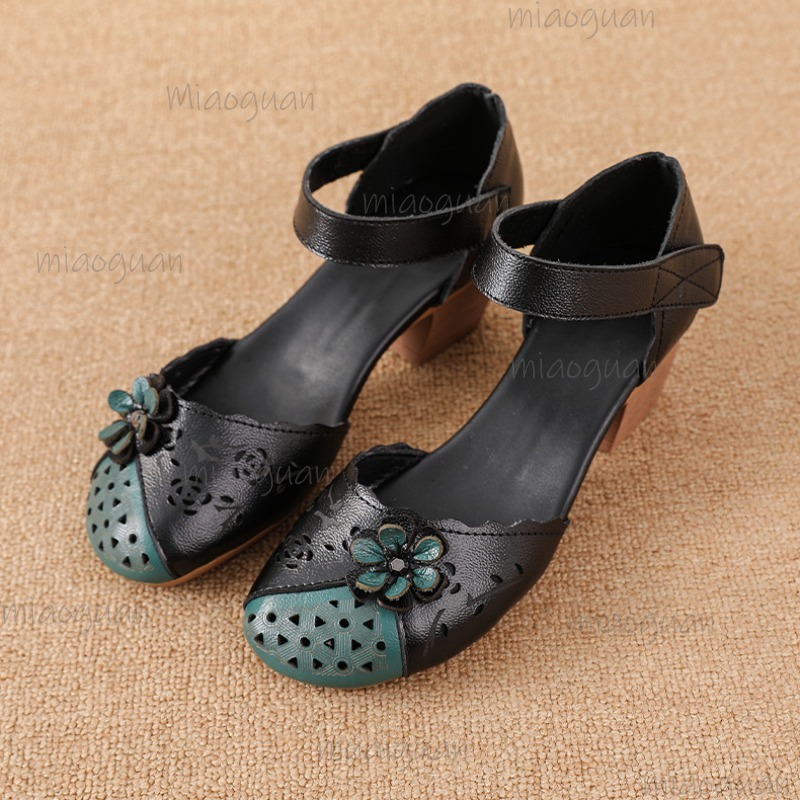 Hollow Out Cover Toe Gladiator - Ethnic Fashion For Women 评论和价格