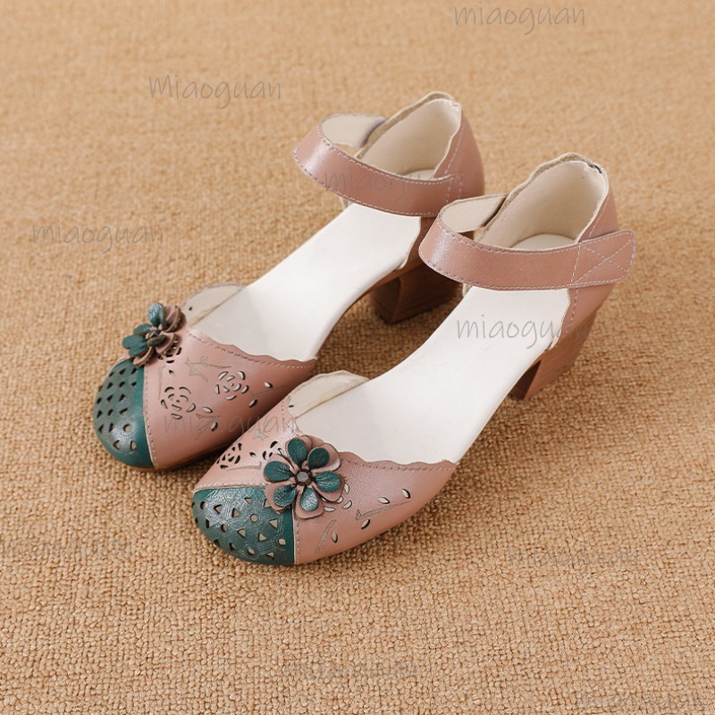 Hollow Out Cover Toe Gladiator - Ethnic Fashion For Women 评论和价格