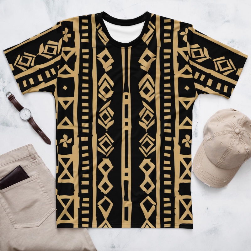Tribal African Mudcloth Patter - Mudcloth Print Top 评论和价格