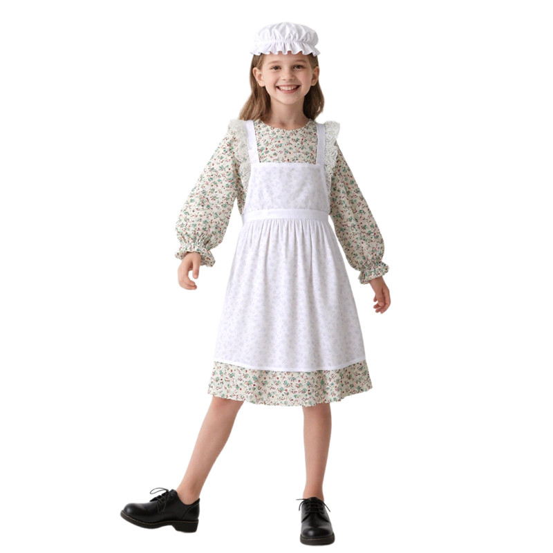 Girls' Victorian-Style Mexican - Ethnic Fashion Clothing 评论和价格