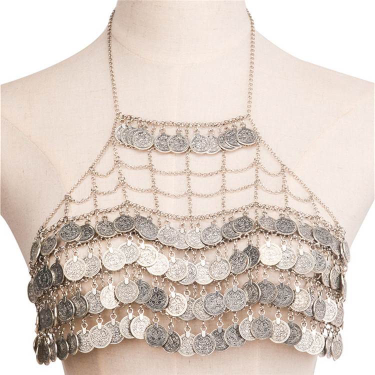 Beach Gypsy Coin Tassel Sexy B - Ethnic Fashion Co In 评论和价格