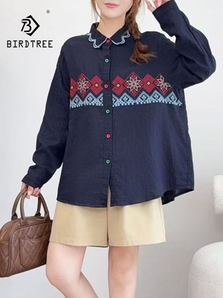 New 2026 Autumn Women Cotton L - Ethnic Fashion Clothing 评论和价格