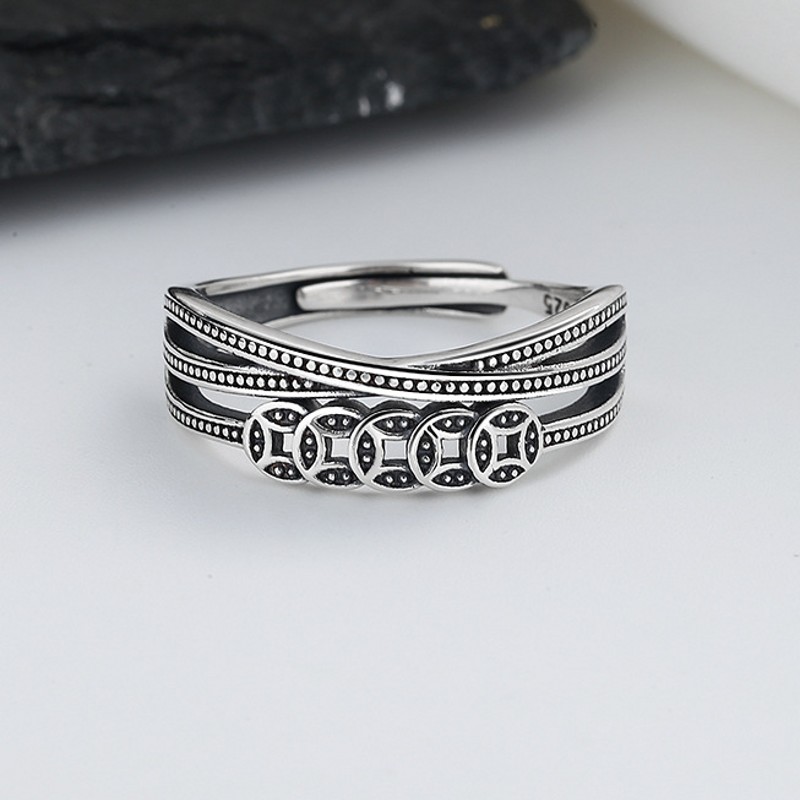 BOCAI New S925 Silver Jewelry  - Ethnic Fashion Co In 评论和价格