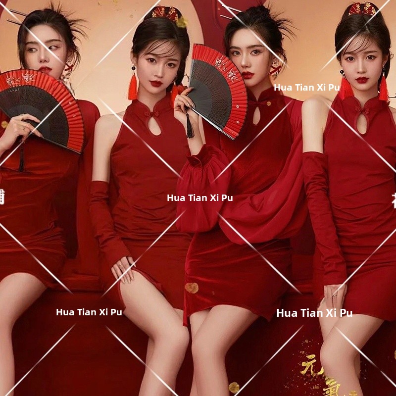 New Year Vintage  Photography  - Ethnic Fashion Clothing 评论和价格