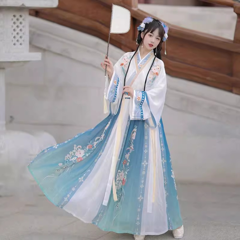 Hanfu Chinese Traditional Dres - Ethnic Fashion Clothing 评论和价格