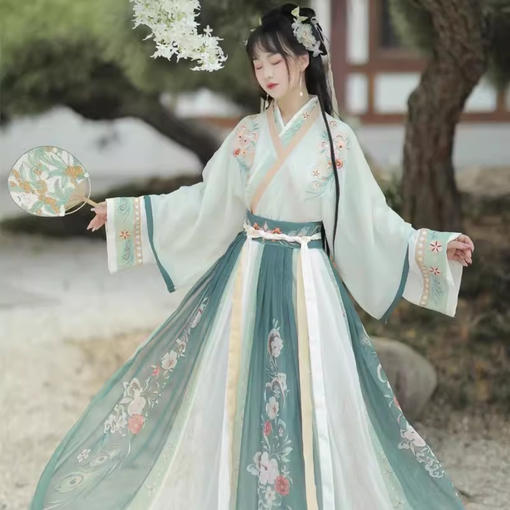 Hanfu Chinese Traditional Dres - Ethnic Fashion Clothing 评论和价格