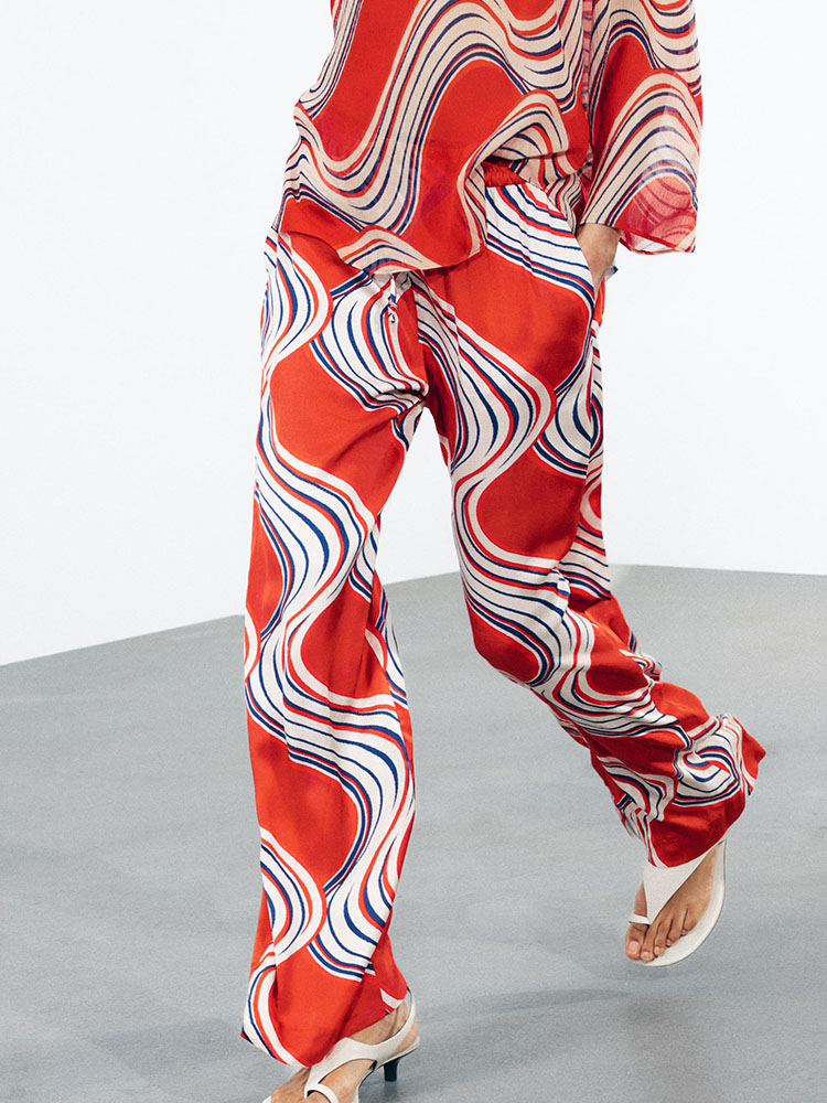 New Autumn Print Shirt Women's - Ethnic Fusion Fashion 评论和价格